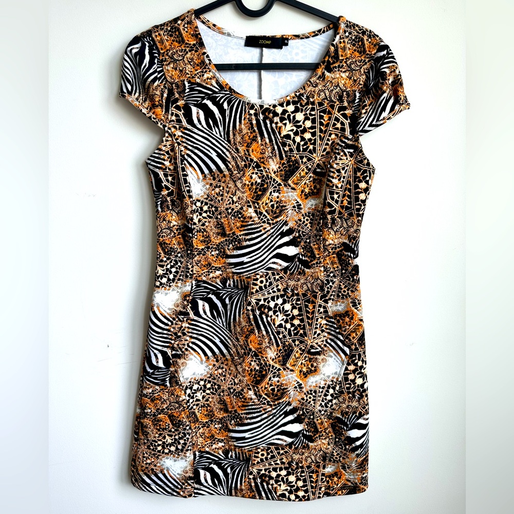 Animal print dress- size small - great condition- Brazilian brand Zoomp